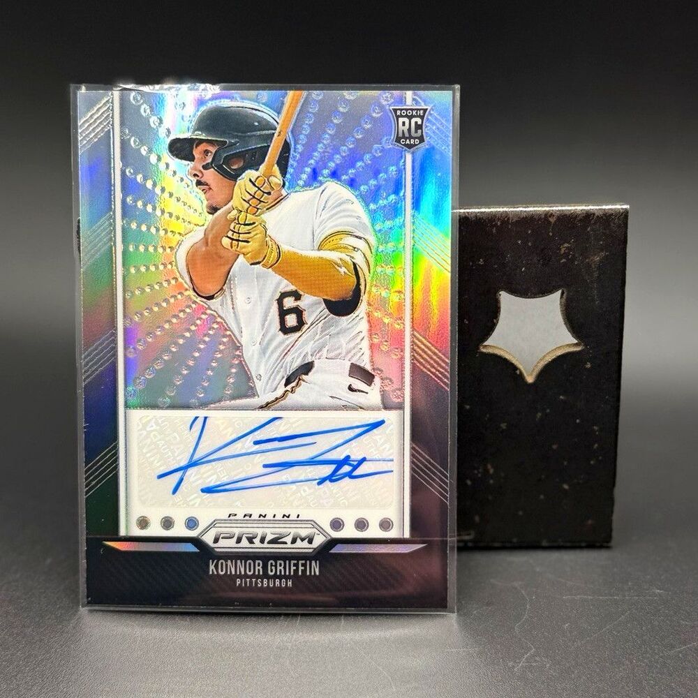 Panini 2026 Prizm Konnor Griffin TBS-KG  Signatures Auto Pirates Rookie